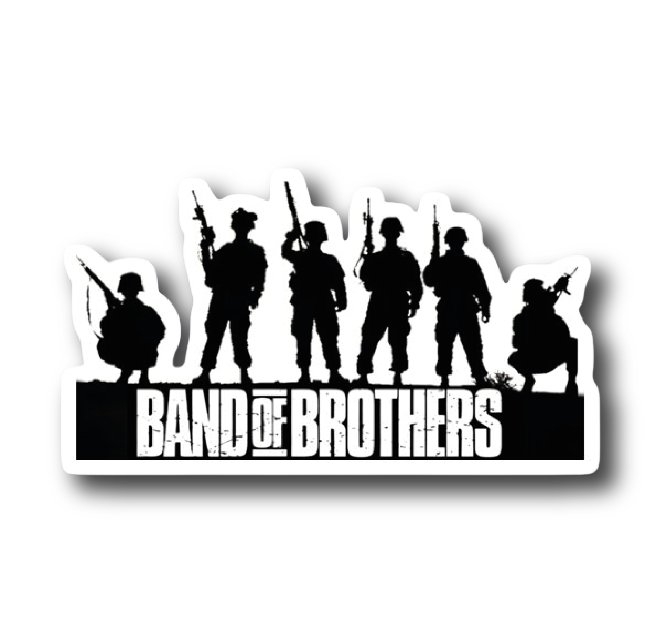 Band of Brothers All-Star Poster Sticker #6 - Premium Glossy Poster Sticker