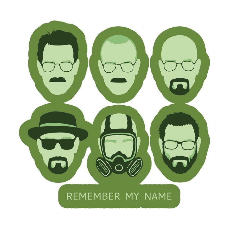 Breaking Bad All-Star Poster Sticker #20 - Premium Glossy Poster Sticker