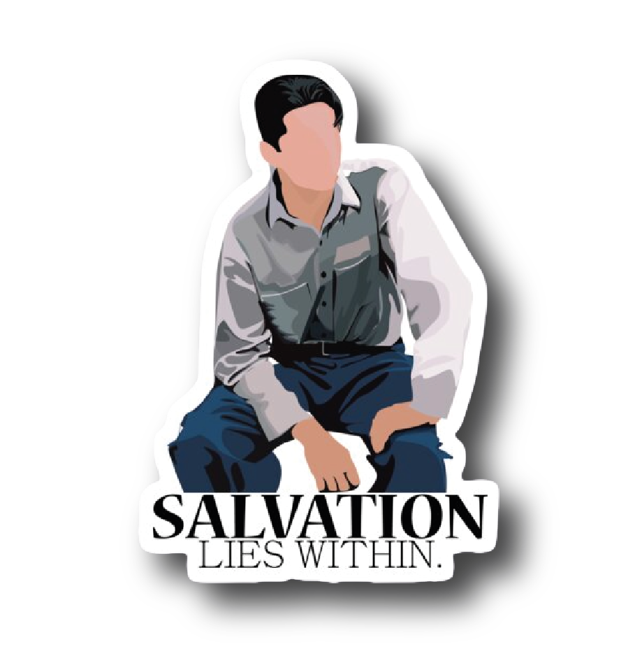 Andy Dufresne — 'Salvation Lies Within' Sticker