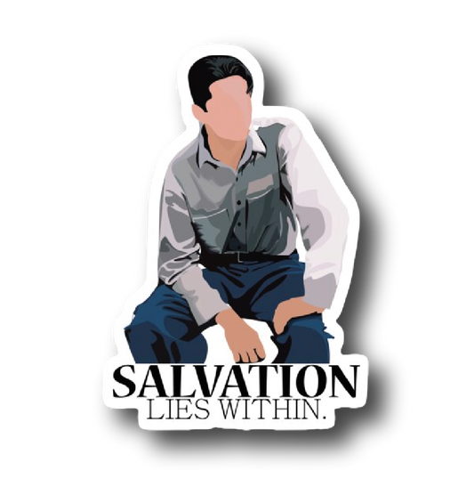 Andy Dufresne — 'Salvation Lies Within' Sticker
