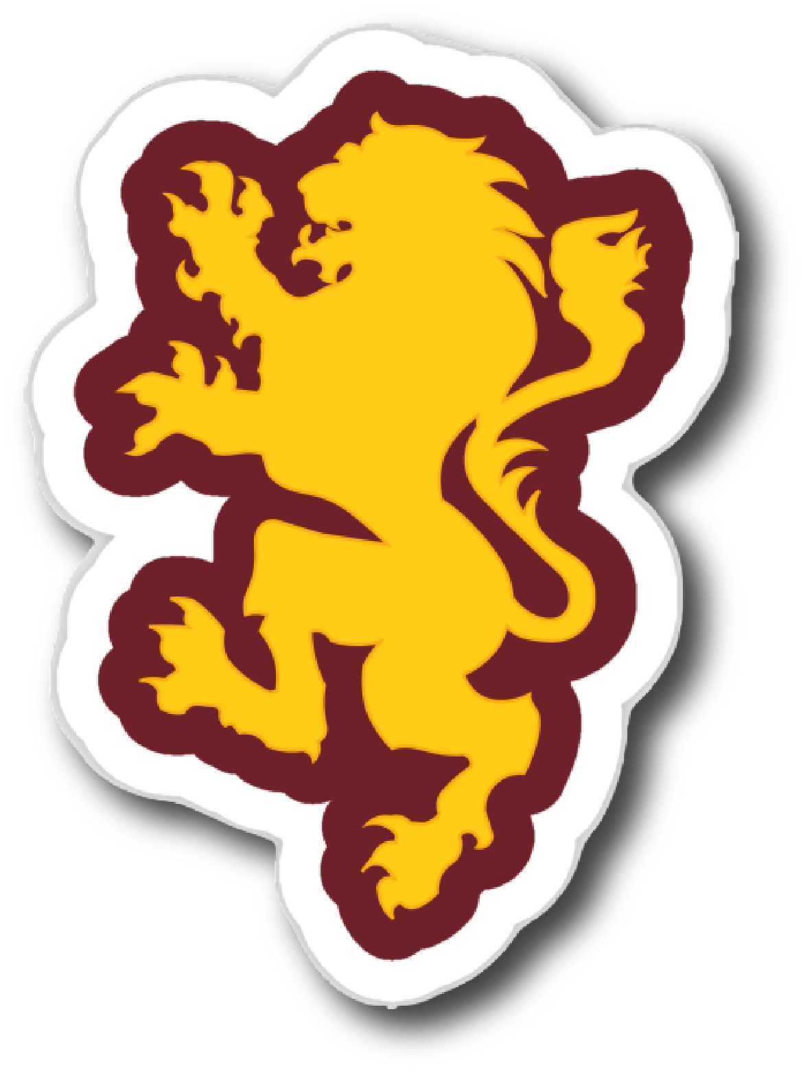 House Lannister Golden Lion Sigil Sticker