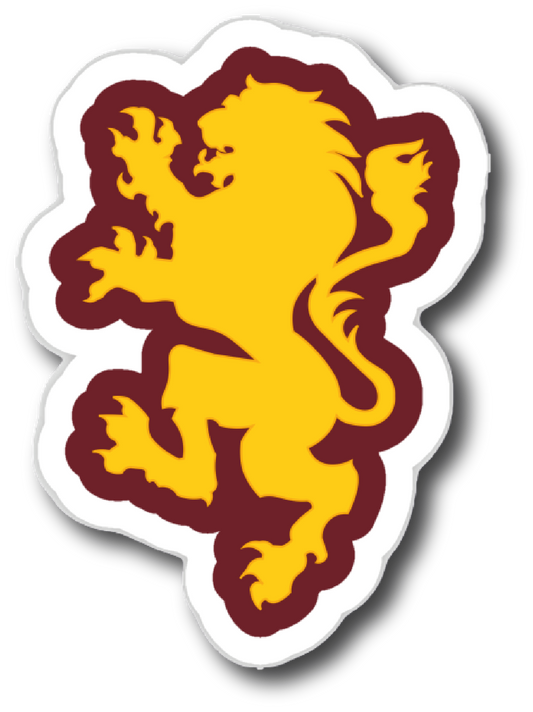 House Lannister Golden Lion Sigil Sticker