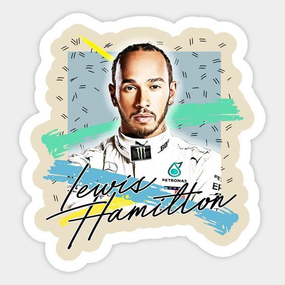 F1 Poster 01 — Formula 1 Sticker