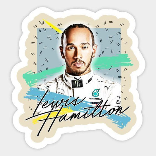 F1 Poster 01 — Formula 1 Sticker