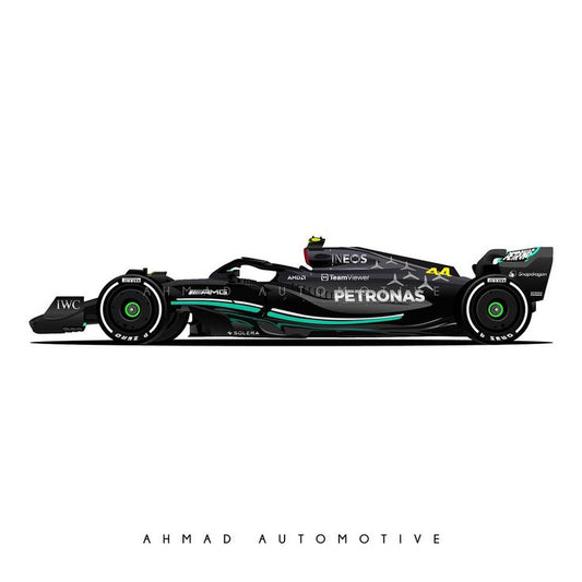 F1 Illustration 01 — Formula 1 Sticker