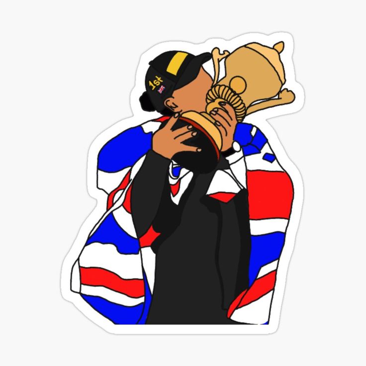 F1 Anime 07 — Formula 1 Sticker