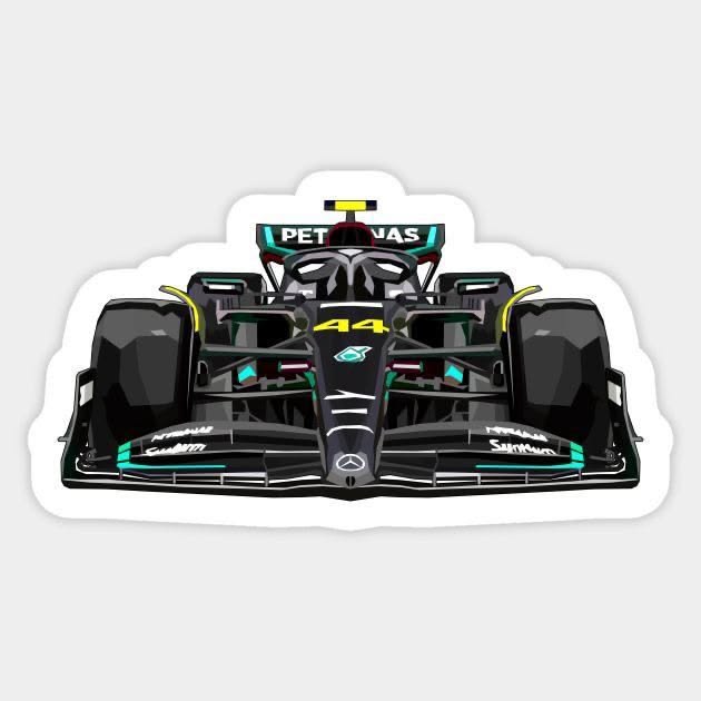 F1 Anime 10 — Formula 1 Sticker