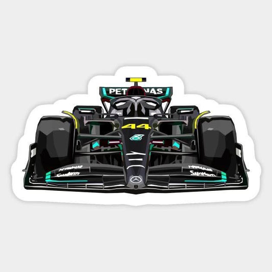 F1 Anime 10 — Formula 1 Sticker