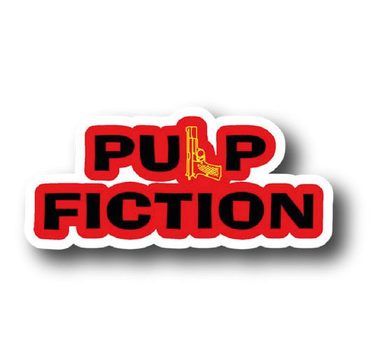 Pulp Fiction — Pistol Logo Sticker