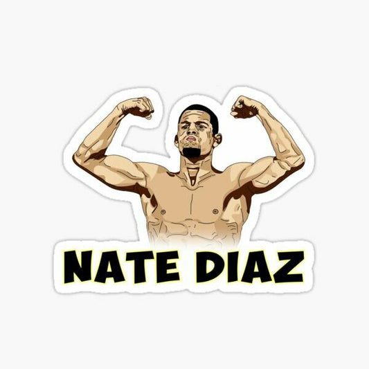 Nate Diaz — Double Bicep Flex Sticker