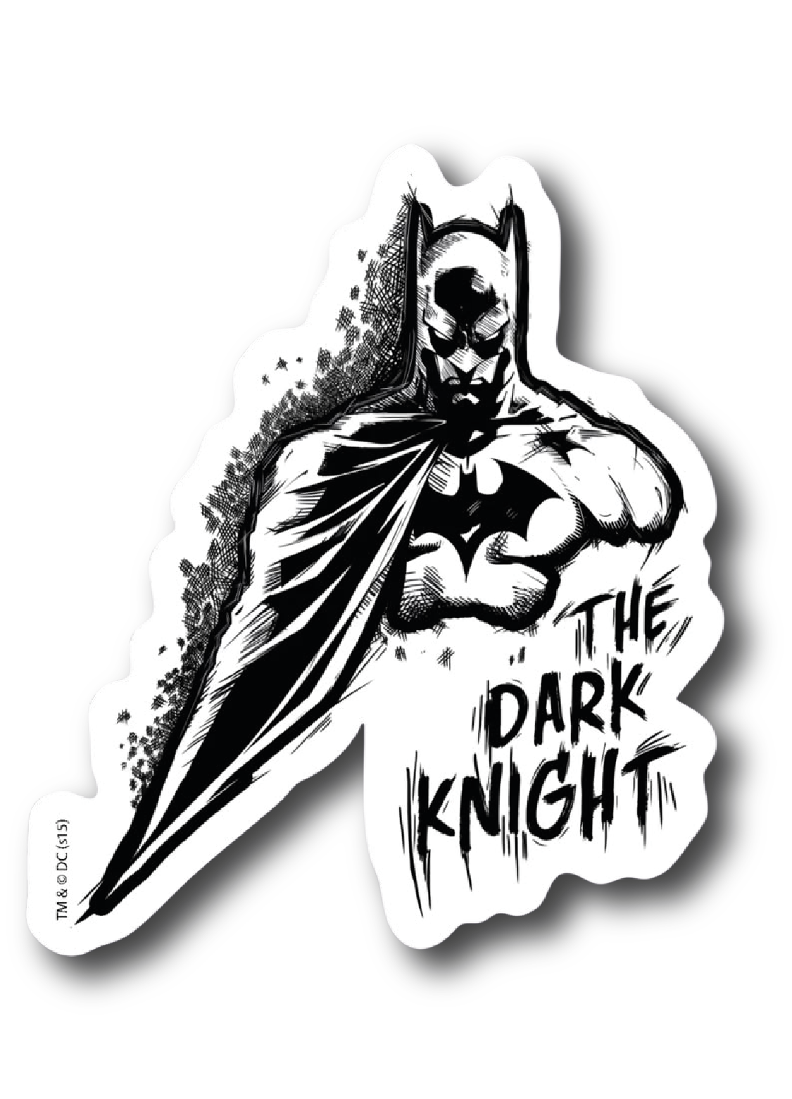 Batman — Dark Knight Title Art Sticker