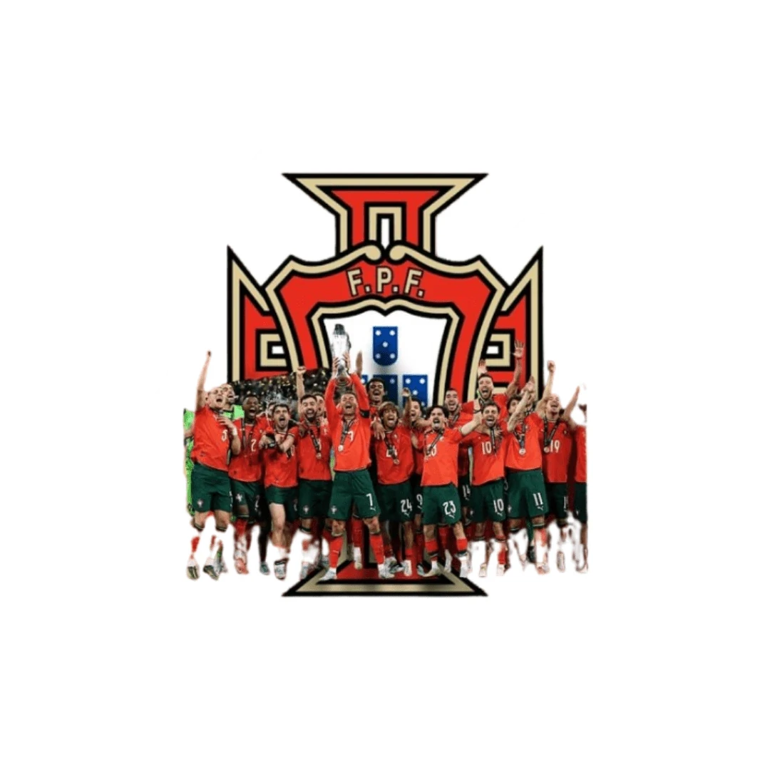 Portugal FPF Team Trophy Celebration Sticker
