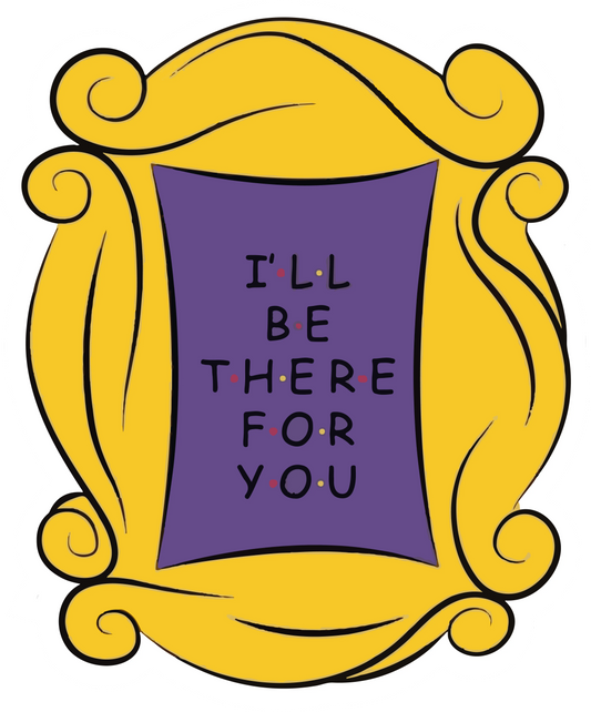 Friends All-Star Poster Sticker #14 - Premium Glossy Poster Sticker