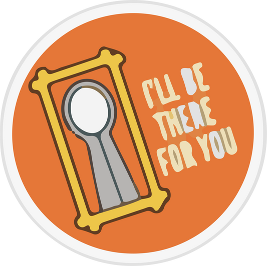 Friends All-Star Poster Sticker #3 - Premium Glossy Poster Sticker
