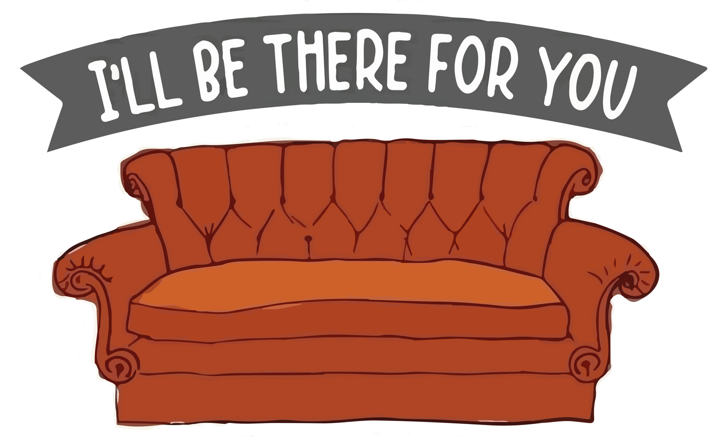 Friends All-Star Poster Sticker #7 - Premium Glossy Poster Sticker