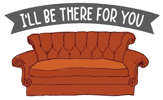 Friends All-Star Poster Sticker #7 - Premium Glossy Poster Sticker