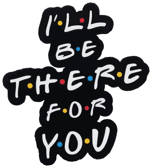 Friends All-Star Poster Sticker #8 - Premium Glossy Poster Sticker