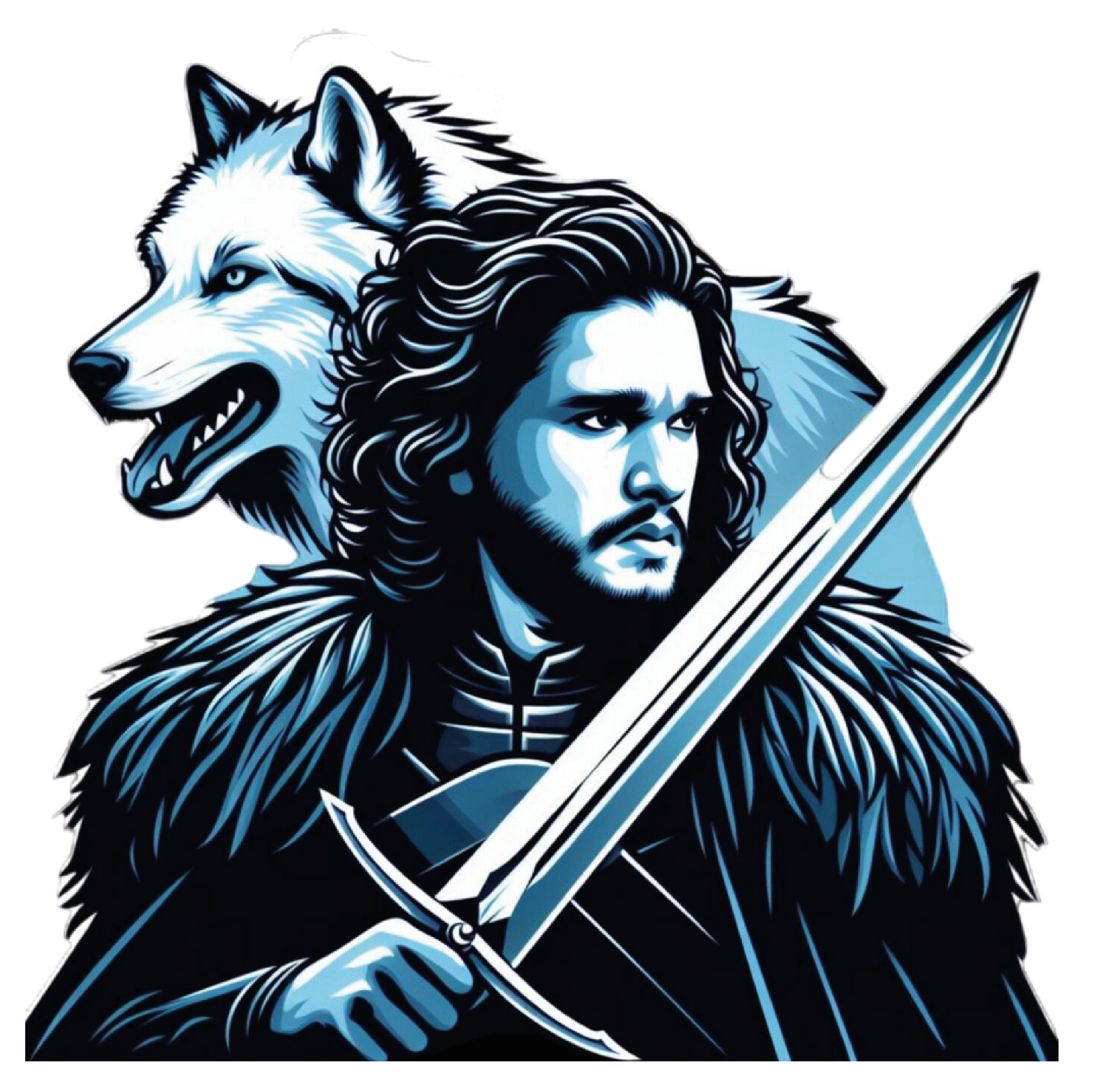 Game of Thrones All-Star Poster Sticker #10 - Premium Glossy Poster Sticker