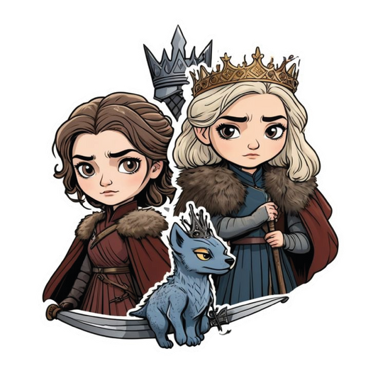 Game of Thrones All-Star Poster Sticker #24 - Premium Glossy Poster Sticker