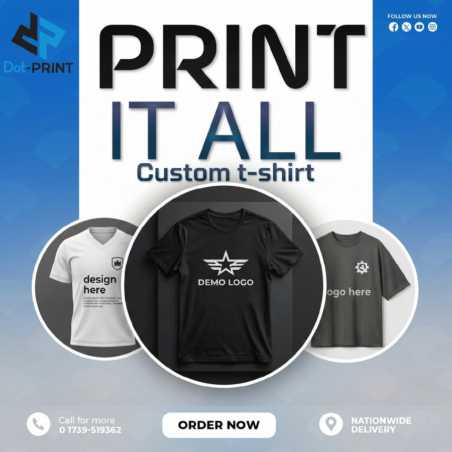 Custom printed packaging and stationery — Dotprint Solutions, Dhaka
