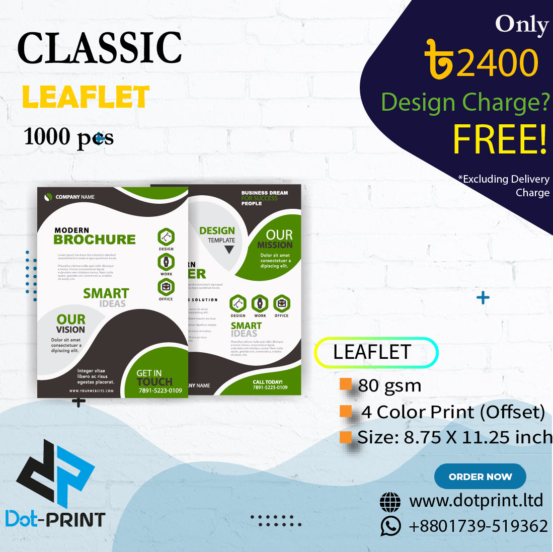 Custom Leaflets & Flyers